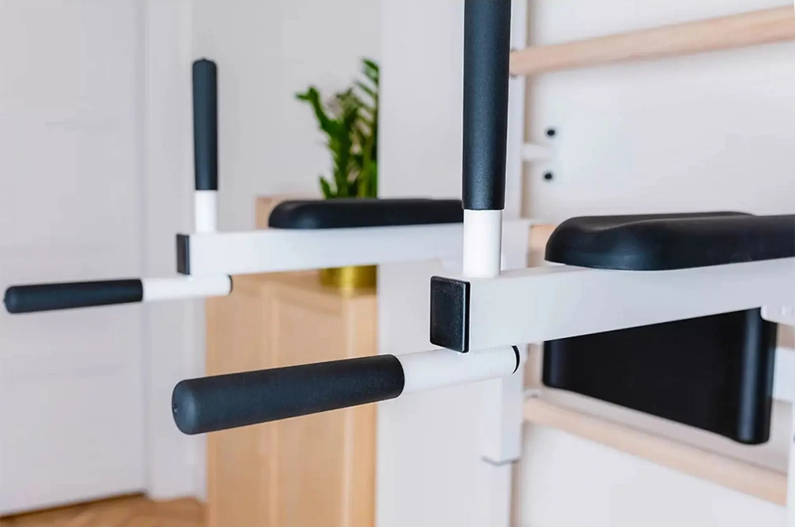 Шведская стенка BenchK 233W (White/Wood)