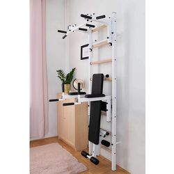 Шведская стенка BenchK 233W (White/Wood) Thumb