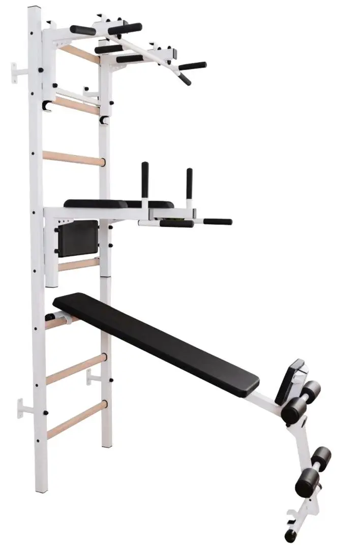 Шведская стенка BenchK 233W (White/Wood)