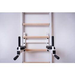 Шведская стенка BenchK 522W+A204 (White/Wood) Thumb