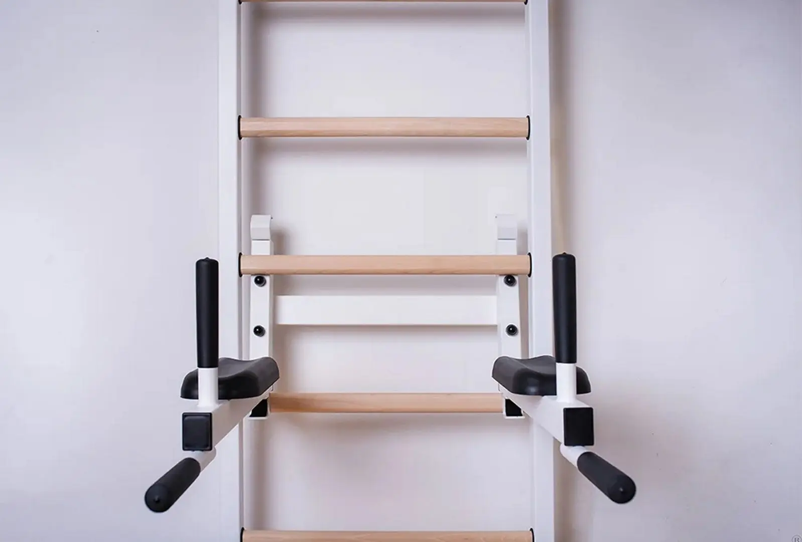 Шведская стенка BenchK 522W+A204 (White/Wood)