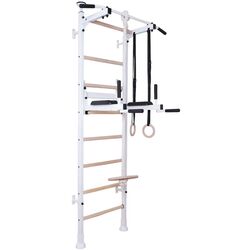 Шведская стенка BenchK 522W+A204 (White/Wood)