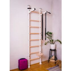 Шведская стенка BenchK 522W+A204 (White/Wood) Thumb