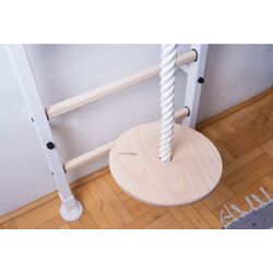 Шведская стенка BenchK 523W+A204 (White/Wood) Thumb