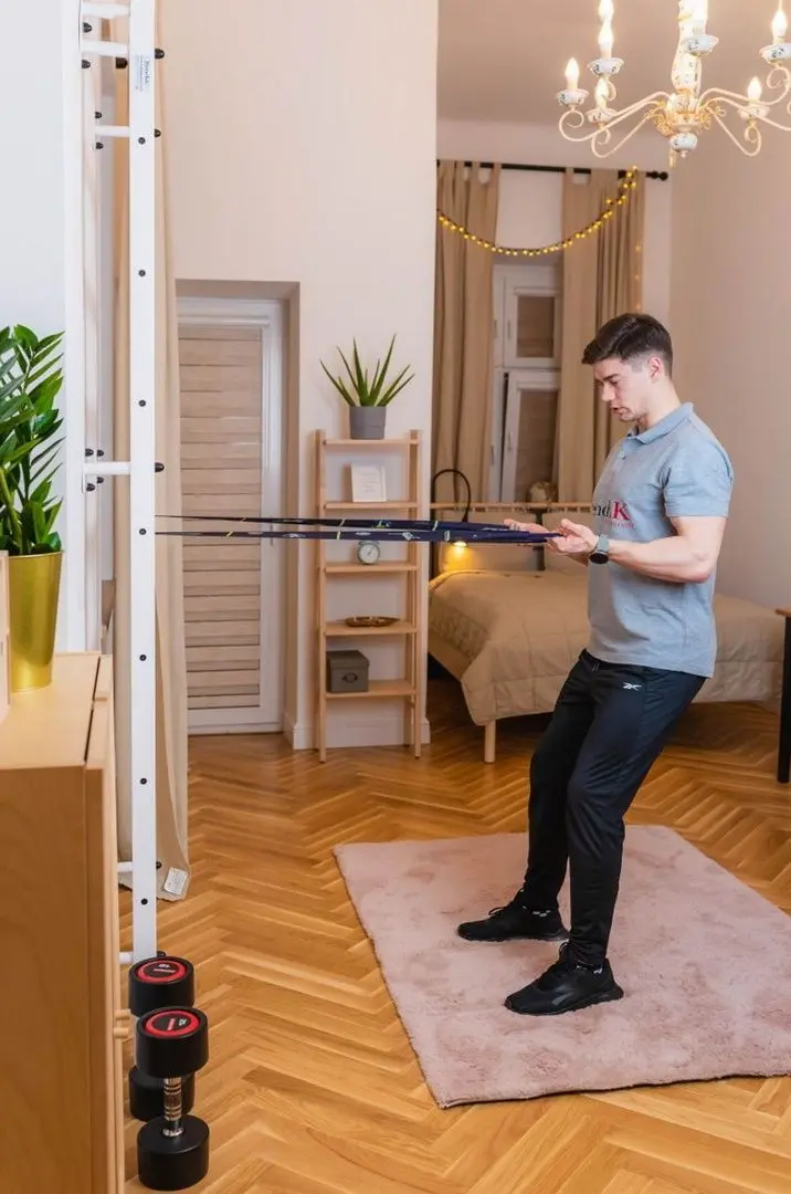 Шведская стенка BenchK 700W (White/Wood)