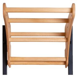 Spalier suedez BenchK 711B (Black/Wood) Thumb