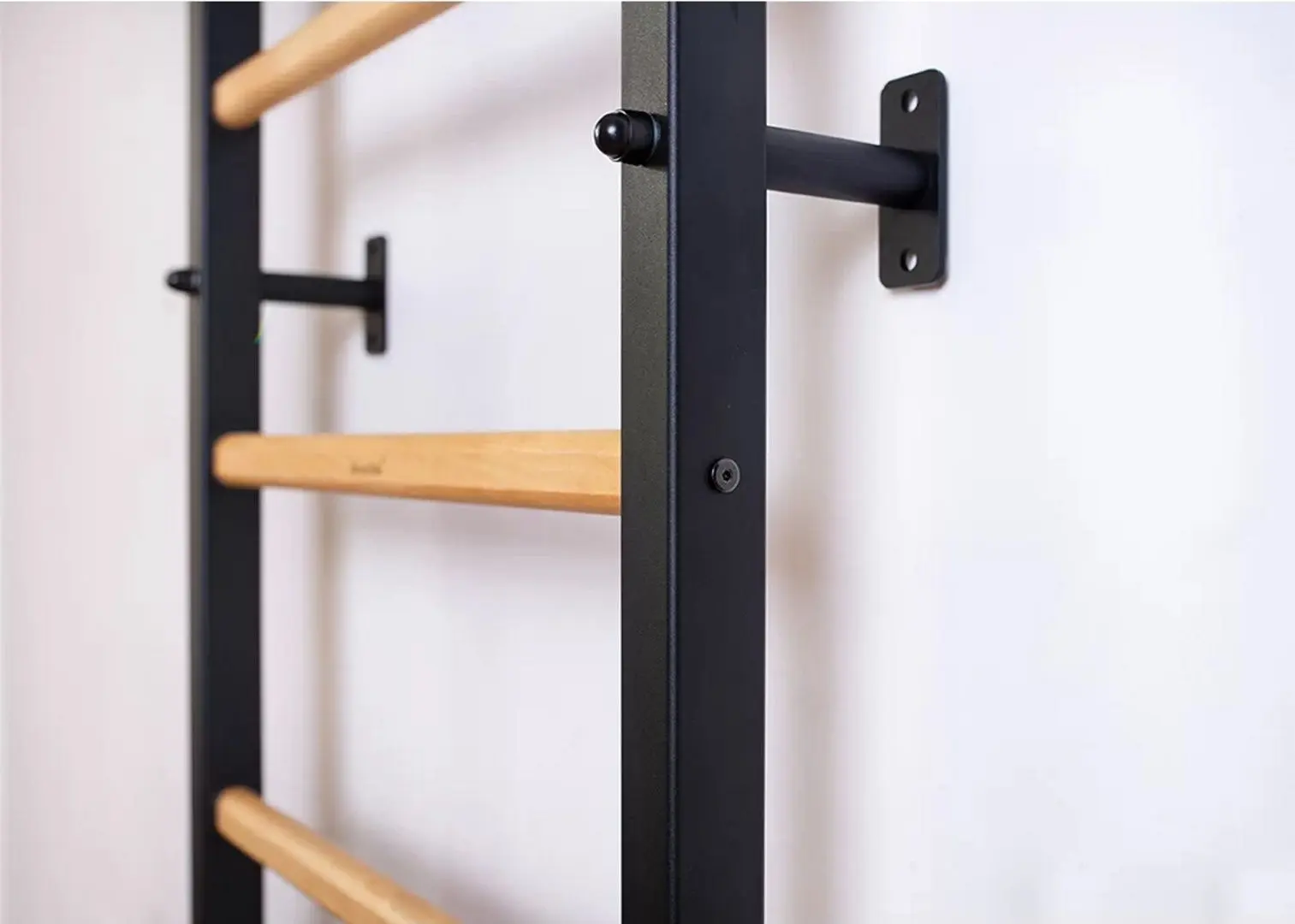 Шведская стенка BenchK 721B + A076 (Black/Wood)