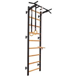 Spalier suedez BenchK 721B + A076 (Black/Wood)