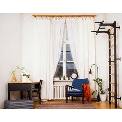 Шведская стенка BenchK 721B (Black/Wood) Thumb