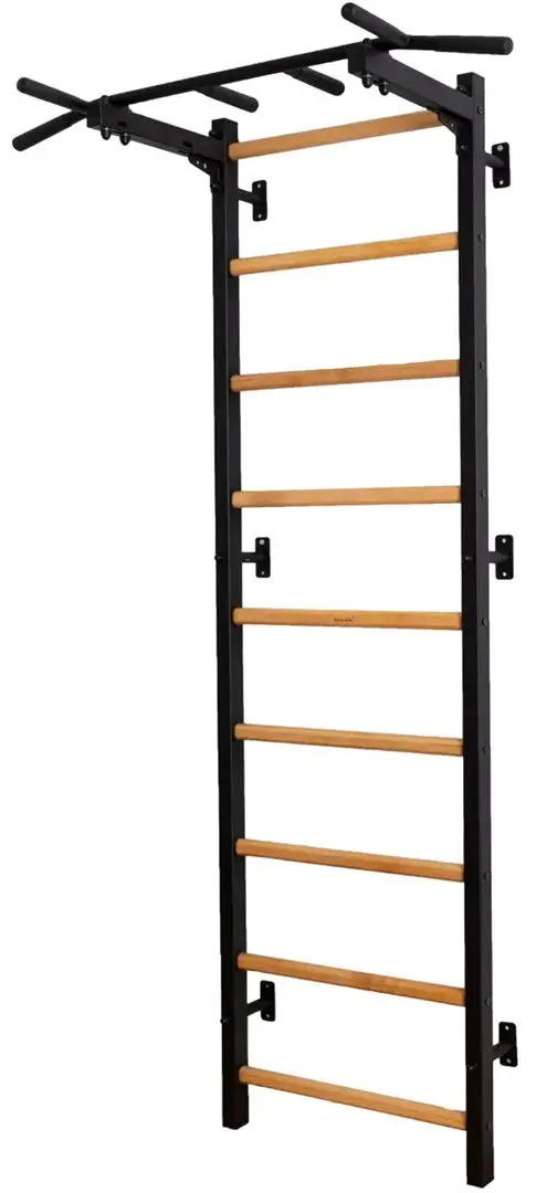 Шведская стенка BenchK 721B (Black/Wood)