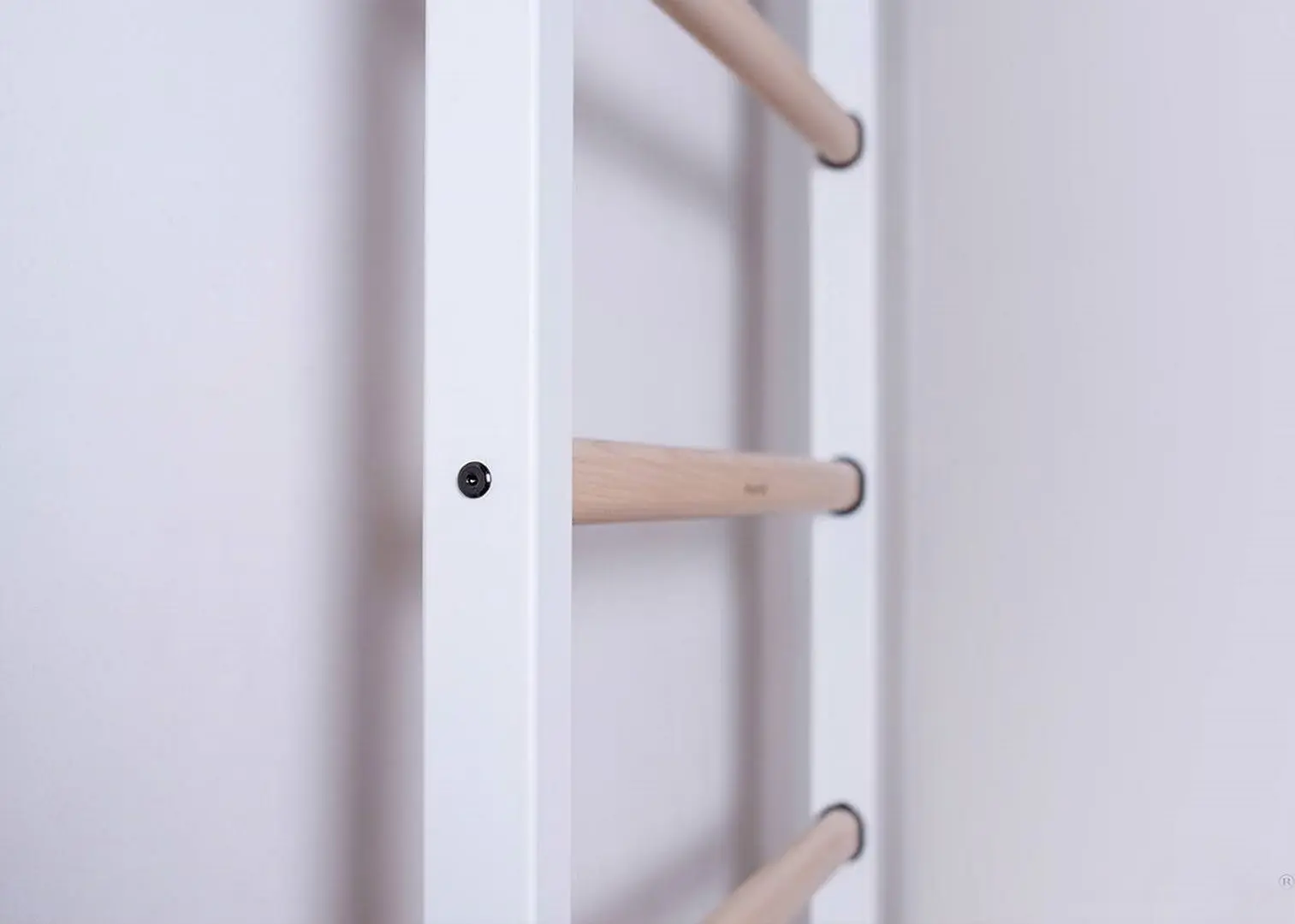 Шведская стенка BenchK 721W + A204 (White/Wood) - 3