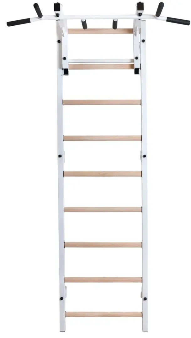Шведская стенка BenchK 721W (White/Wood)
