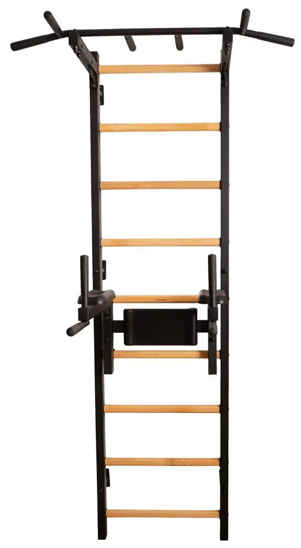 Шведская стенка BenchK 722B (Black/Wood)