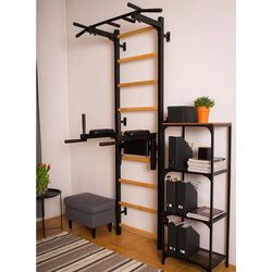 Шведская стенка BenchK 722B (Black/Wood) Thumb