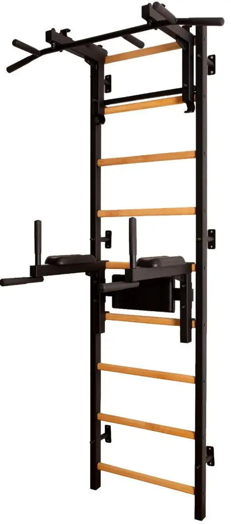 Шведская стенка BenchK 722B (Black/Wood)