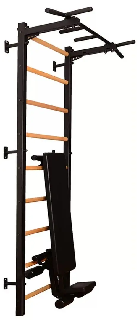 Шведская стенка BenchK 723B (Black/Wood)