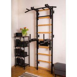 Шведская стенка BenchK 732B (Black/Wood) Thumb