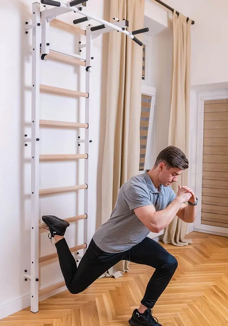 Spalier suedez BenchK 732W (Black/Wood)