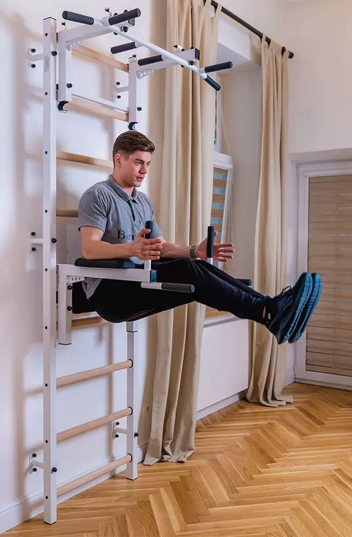 Spalier suedez BenchK 732W (Black/Wood)