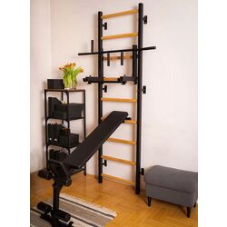 Шведская стенка BenchK 733B (Black/Wood) Thumb