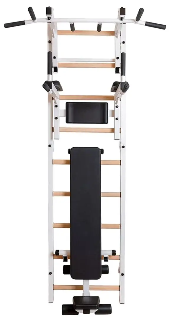 Шведская стенка BenchK 733W (White/Wood)