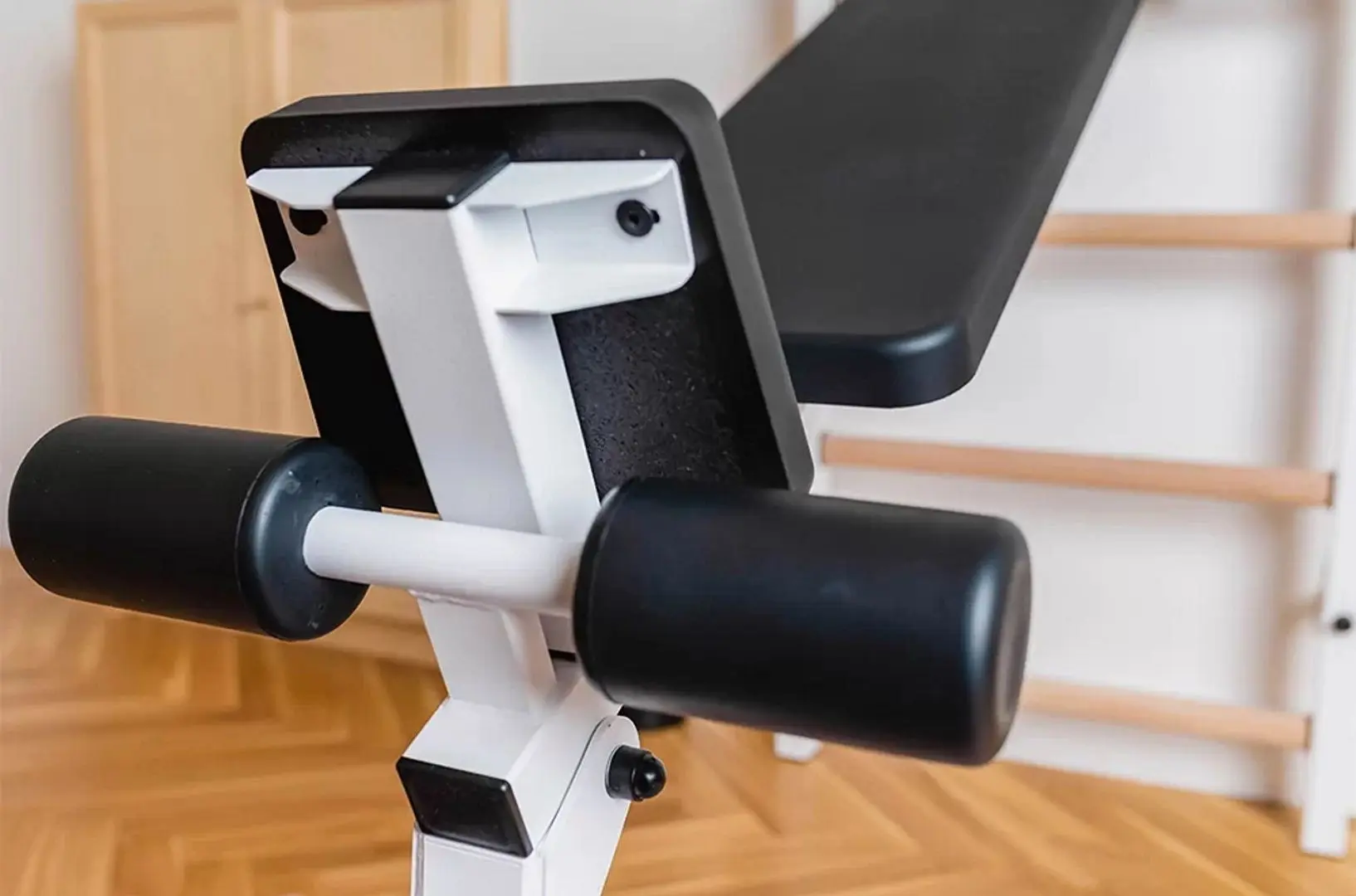 Шведская стенка BenchK 733W (White/Wood)