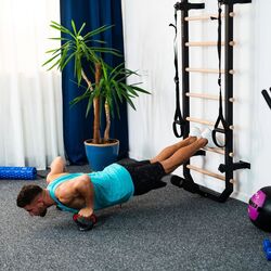 Шведская стенка HMS DW2708 (Black) Thumb