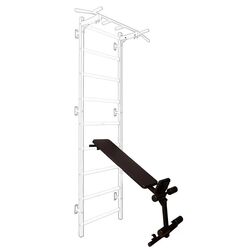 Banca pentru spalier suedez BenchK B1B (Black)