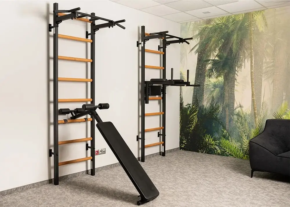 Banca pentru spalier suedez BenchK B1B (Black)