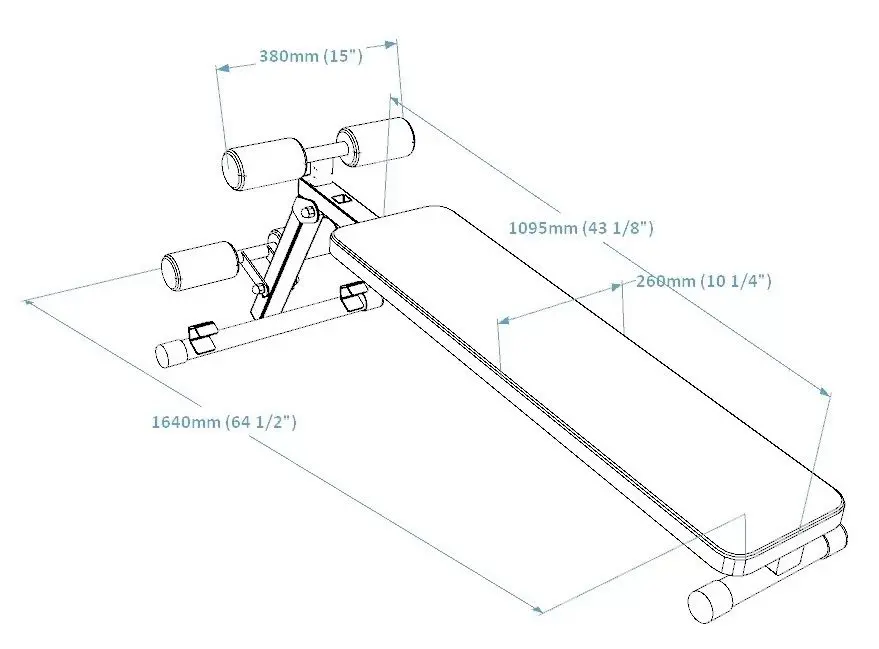 Banca pentru spalier suedez BenchK B1B (Black)