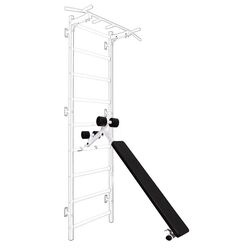 Скамья для шведской стенки BenchK B1W (White/Black)