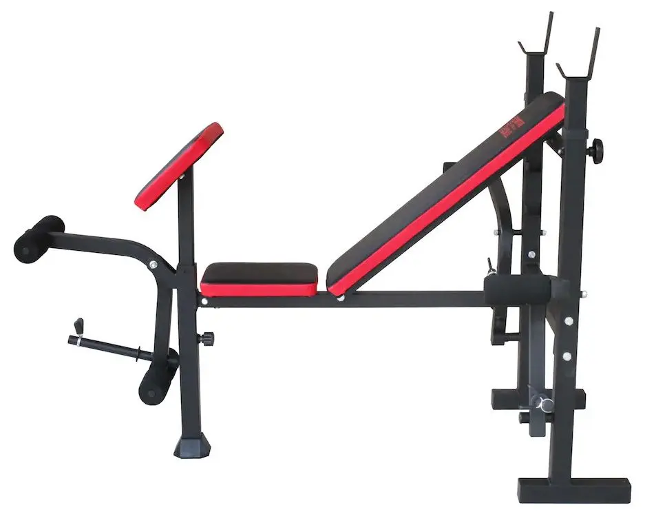 Banca multifunctionala Motive Fitness Bronx 19030 (Black/Red)