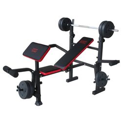 Banca multifunctionala Motive Fitness Bronx 19030 (Black/Red) Thumb