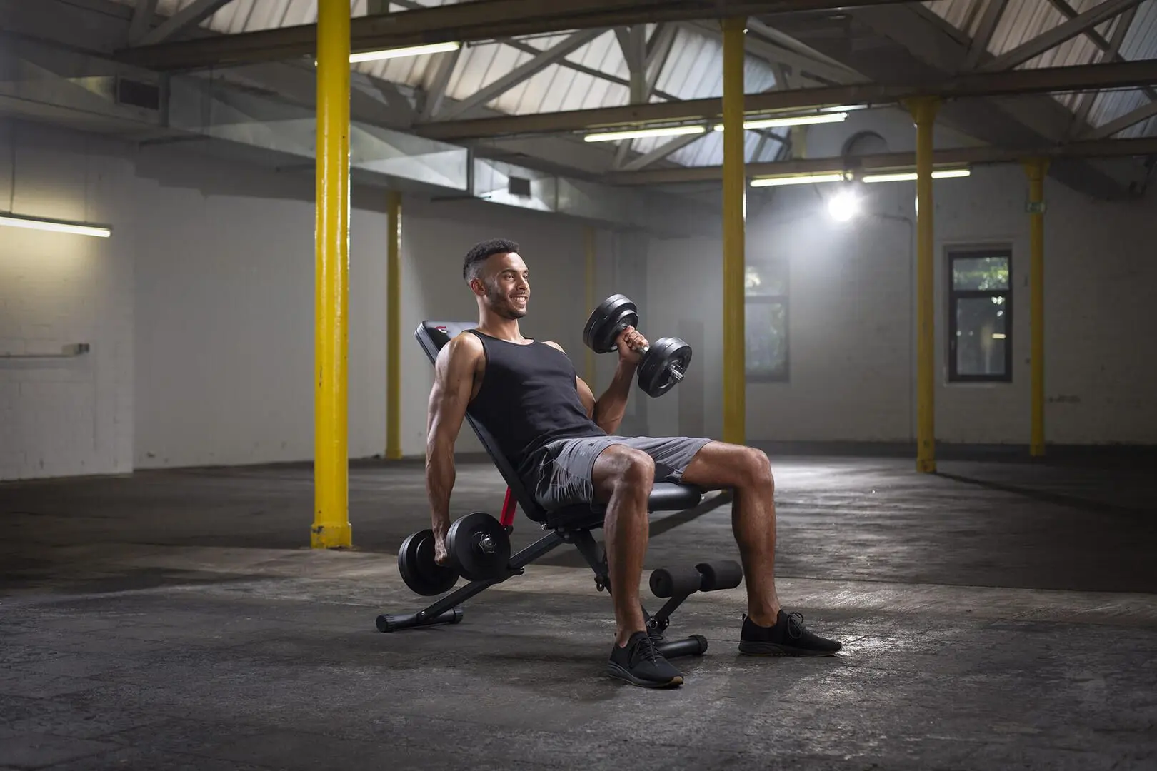 Banca reglabila Christopeit Sport TB 2000 (Black)