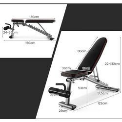 Scaun multifunctional Costway FH10064DK (Black) Thumb