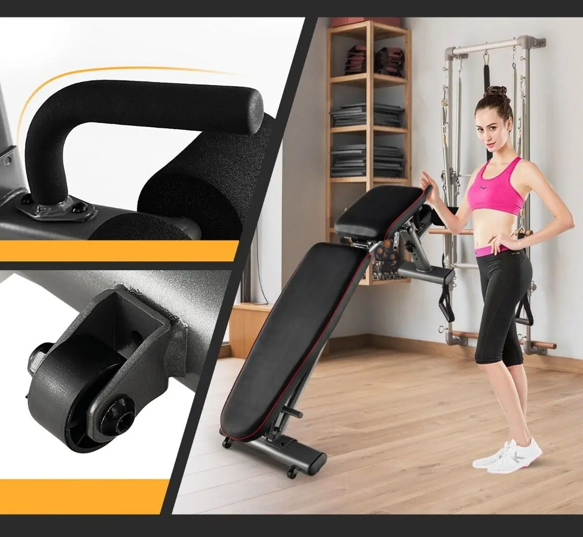 Scaun multifunctional Costway FH10064DK (Black)