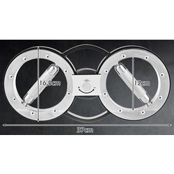 Aparat de antrenament pentru maini SP38412 (Silver) Thumb