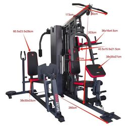 Aparat multifunctional Enero Fit Zeus 5500 (Black/Red) Thumb