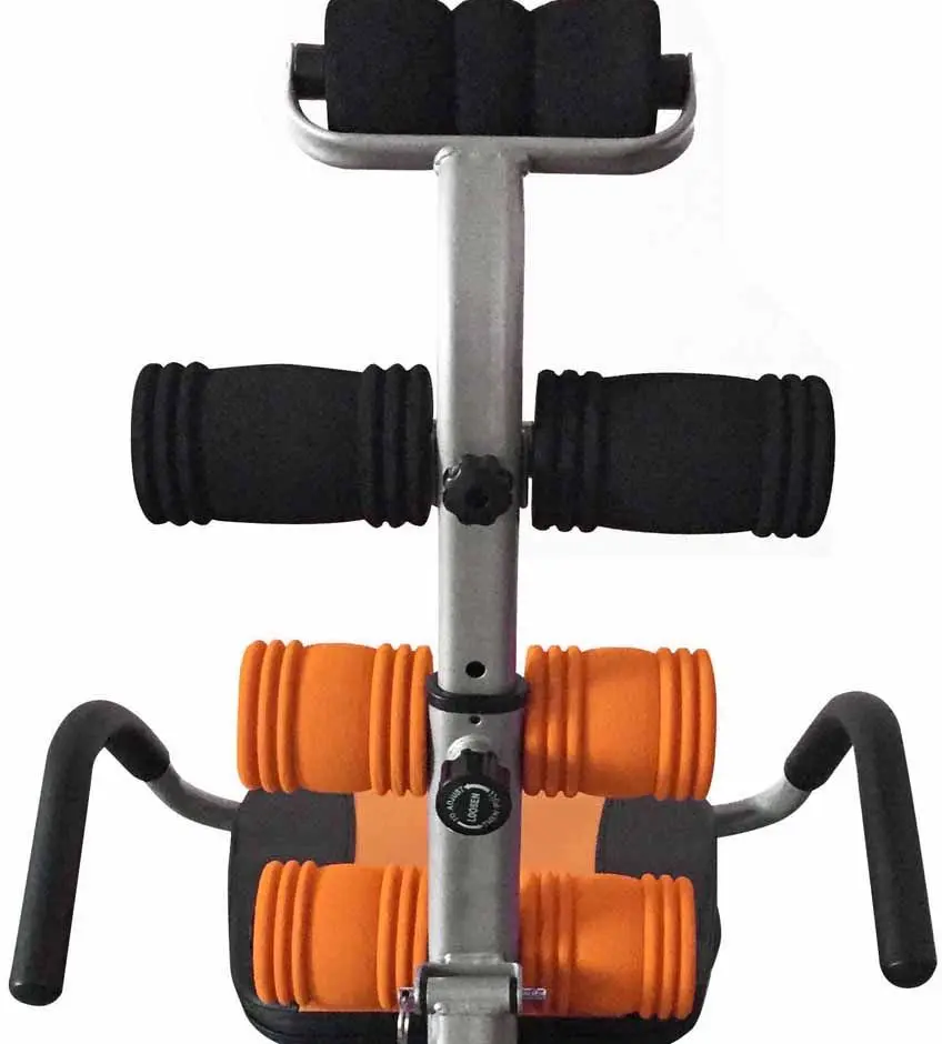 Banca abdominala Everfit Ab Smart (Black/Orange)