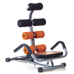 Banca abdominala Everfit Ab Smart (Black/Orange) Thumb