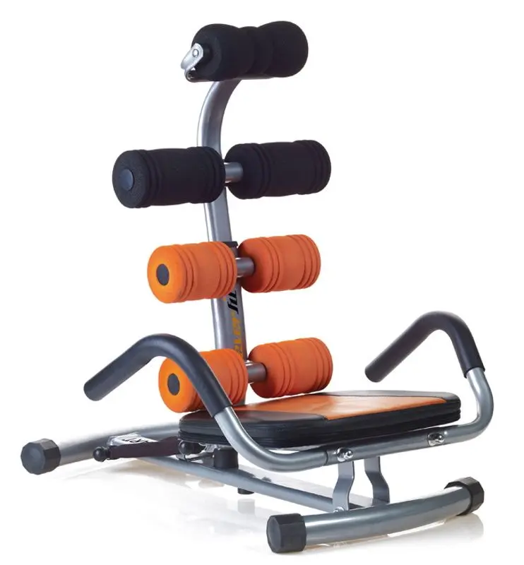 Banca abdominala Everfit Ab Smart (Black/Orange)