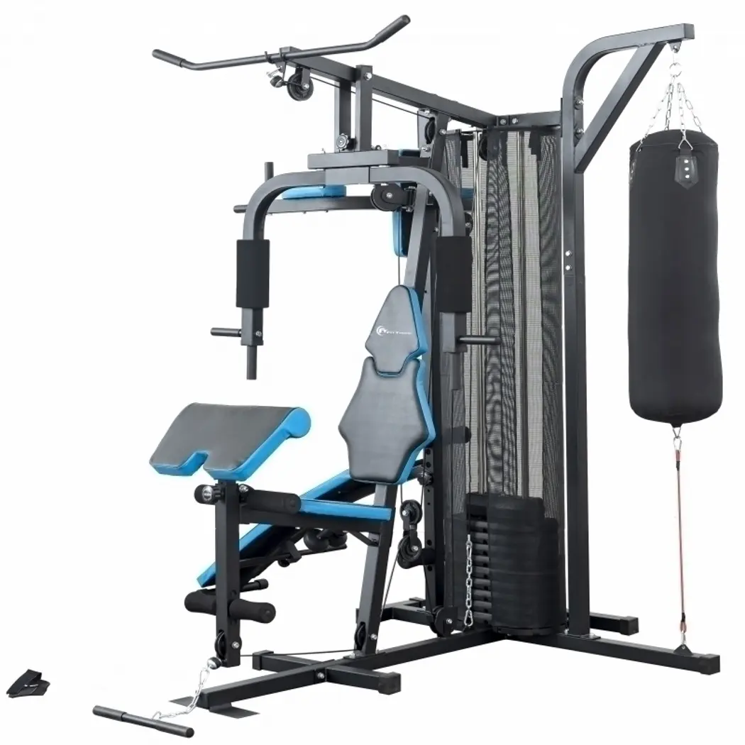 Мультифункциональный тренажер FitTronic Atletic 480 (Black/Blue)