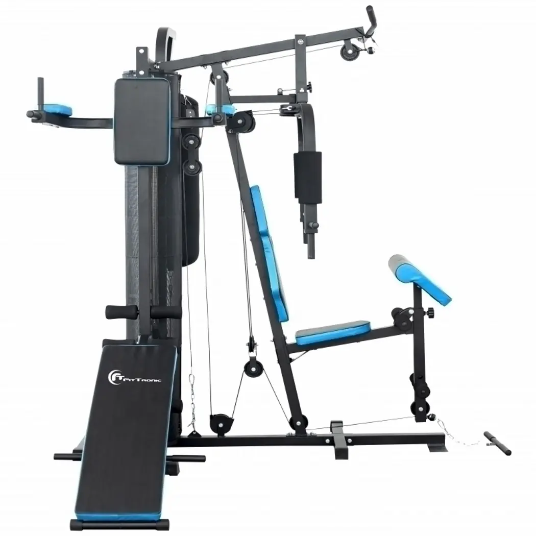 Мультифункциональный тренажер FitTronic Atletic 480 (Black/Blue)