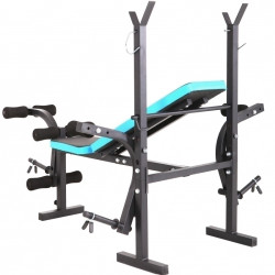 Banca multifunctionala FitTronic Atletic B450 (Black) Thumb