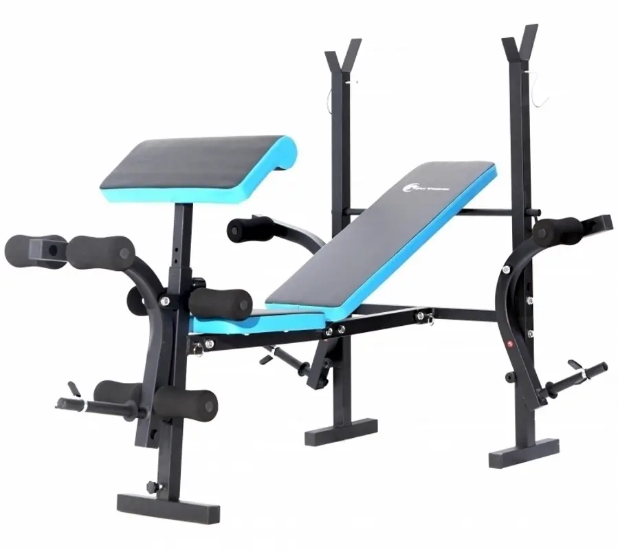Banca multifunctionala FitTronic Atletic B550 (Black/Blue)