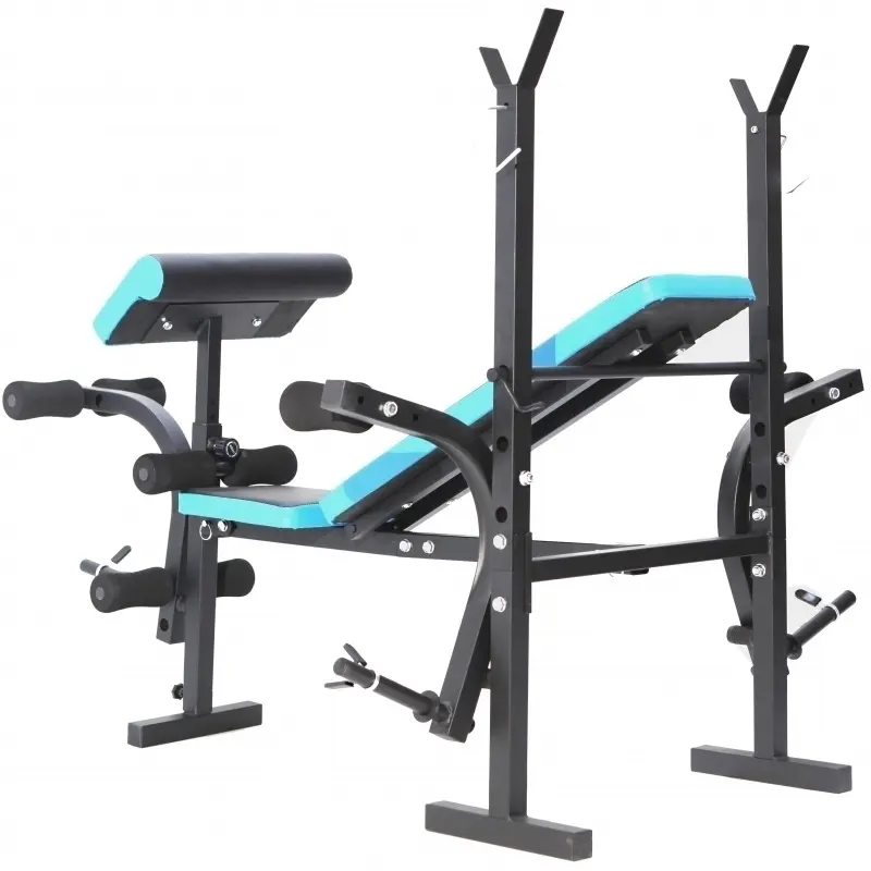 Banca multifunctionala FitTronic Atletic B550 (Black/Blue)