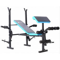 Banca multifunctionala FitTronic Atletic B550 (Black/Blue)