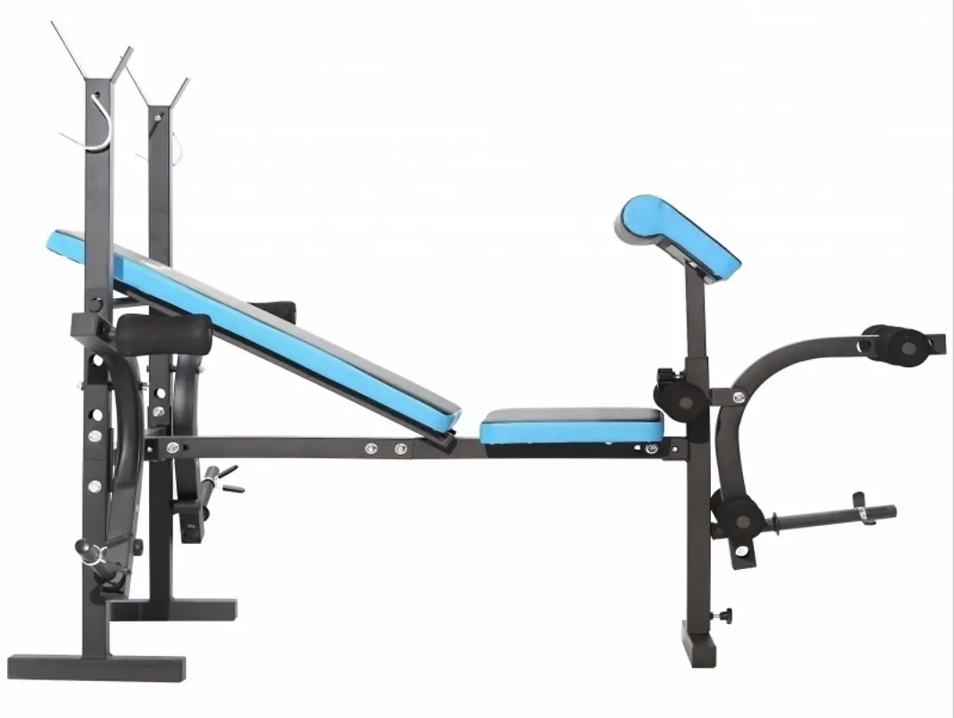 Banca multifunctionala FitTronic Atletic B550 (Black/Blue)