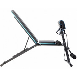 Banca forta reglabila FitTronic Atletic B240 (Black/Blue) Thumb