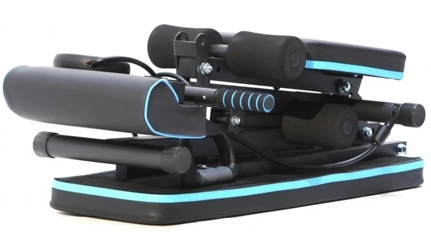 Banca forta reglabila FitTronic Atletic B240 (Black/Blue)